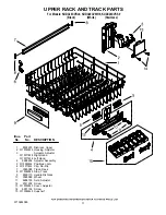 Предварительный просмотр 11 страницы KitchenAid KUDC20CVBL0 Parts List