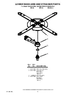 Предварительный просмотр 13 страницы KitchenAid KUDC20CVBL0 Parts List