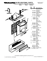 KitchenAid KUDC20FVBL - ARCHITECT Series II Parts List preview