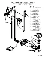 Preview for 4 page of KitchenAid KUDC20FVBL - ARCHITECT Series II Parts List