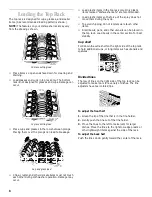 Preview for 8 page of KitchenAid KUDC25CH Use And Care Manual