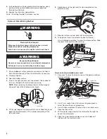 Preview for 6 page of KitchenAid KUDD01DSSS - ARCHITECT Series: 24'' Double Drawer Dishwasher Installation Instructions Manual