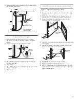 Preview for 11 page of KitchenAid KUDD01DSSS - ARCHITECT Series: 24'' Double Drawer Dishwasher Installation Instructions Manual