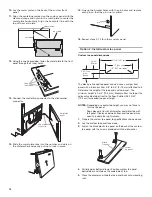 Preview for 14 page of KitchenAid KUDD01DSSS - ARCHITECT Series: 24'' Double Drawer Dishwasher Installation Instructions Manual