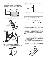 Preview for 30 page of KitchenAid KUDD01DSSS - ARCHITECT Series: 24'' Double Drawer Dishwasher Installation Instructions Manual