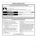 Preview for 3 page of KitchenAid KUDD01S Use & Care Manual