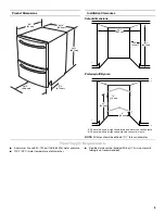 Preview for 5 page of KitchenAid KUDD03DTBL - Architect II 6 Cycle Installation Instructions Manual