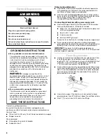 Preview for 6 page of KitchenAid KUDD03DTBL - Architect II 6 Cycle Installation Instructions Manual