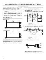 Preview for 16 page of KitchenAid KUDD03DTBL - Architect II 6 Cycle Installation Instructions Manual