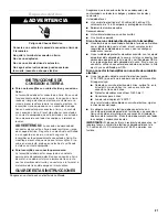 Preview for 21 page of KitchenAid KUDD03DTBL - Architect II 6 Cycle Installation Instructions Manual