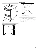 Preview for 5 page of KitchenAid KUDD03DTPA - 24" Double Drawer Dishwasher Installation Instructions Manual