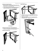 Preview for 18 page of KitchenAid KUDD03DTPA - 24" Double Drawer Dishwasher Installation Instructions Manual