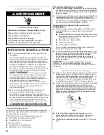 Preview for 38 page of KitchenAid KUDD03DTPA - 24" Double Drawer Dishwasher Installation Instructions Manual