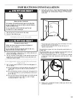 Preview for 39 page of KitchenAid KUDD03DTPA - 24" Double Drawer Dishwasher Installation Instructions Manual