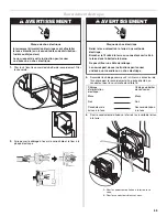 Preview for 45 page of KitchenAid KUDD03DTPA - 24" Double Drawer Dishwasher Installation Instructions Manual