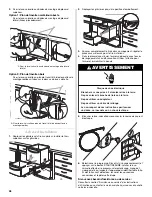 Preview for 48 page of KitchenAid KUDD03DTPA - 24" Double Drawer Dishwasher Installation Instructions Manual