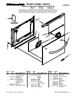 KitchenAid KUDD03STBL0 Parts List preview