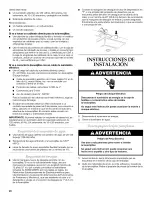 Preview for 20 page of KitchenAid KUDD03STBL10 Installation Instructions Manual