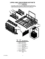 Предварительный просмотр 6 страницы KitchenAid KUDD03STPA10 Parts List