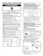 Preview for 32 page of KitchenAid KUDE40CV Installation Instructions Manual