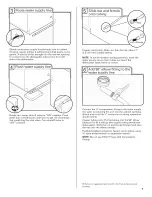 Preview for 9 page of KitchenAid KUDE40FXPA0 Installation Instructions Manual