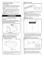 Preview for 15 page of KitchenAid KUDE40FXPA0 Installation Instructions Manual