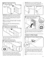 Preview for 19 page of KitchenAid KUDE40FXPA0 Installation Instructions Manual