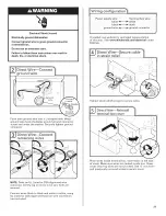 Preview for 21 page of KitchenAid KUDE40FXPA0 Installation Instructions Manual