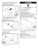 Preview for 24 page of KitchenAid KUDE40FXPA0 Installation Instructions Manual