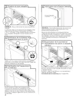 Preview for 48 page of KitchenAid KUDE40FXPA0 Installation Instructions Manual