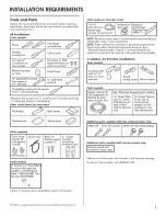 Preview for 3 page of KitchenAid KUDE40FXSP0 Installation Instructions Manual