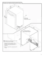 Preview for 5 page of KitchenAid KUDE40FXSP0 Installation Instructions Manual