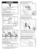 Preview for 13 page of KitchenAid KUDE40FXSP0 Installation Instructions Manual