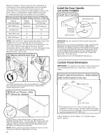 Preview for 14 page of KitchenAid KUDE40FXSP0 Installation Instructions Manual