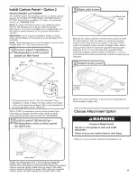 Preview for 17 page of KitchenAid KUDE40FXSP0 Installation Instructions Manual