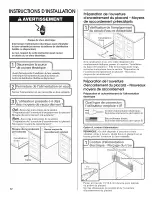 Preview for 32 page of KitchenAid KUDE40FXSP0 Installation Instructions Manual