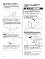 Preview for 44 page of KitchenAid KUDE40FXSP0 Installation Instructions Manual