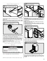 Предварительный просмотр 19 страницы KitchenAid KUDE48FXSP Installation Instructions Manual