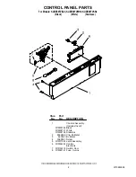 Preview for 2 page of KitchenAid KUDE60FVBL - Superba EQ Fully Integrated Dishwasher Wit Parts List