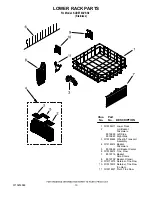 Preview for 13 page of KitchenAid KUDE70CVSS0 Parts List