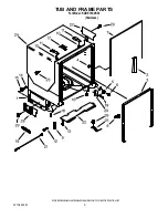 Preview for 5 page of KitchenAid KUDE70CVSS1 Parts List