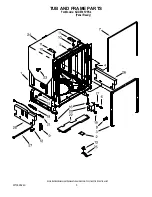 Preview for 5 page of KitchenAid KUDE70FVPA - Fully Integrated Dishwasher Parts List