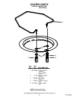 Preview for 10 page of KitchenAid KUDE70FVPA - Fully Integrated Dishwasher Parts List