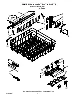 Preview for 11 page of KitchenAid KUDE70FVPA - Fully Integrated Dishwasher Parts List