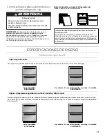 Предварительный просмотр 21 страницы KitchenAid KUDF204EPA Installation Instructions And Use & Care Manual