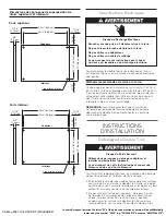 Предварительный просмотр 23 страницы KitchenAid KUDF204KPA Use And Care Manual And Installation Instructions