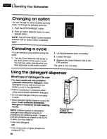 Preview for 10 page of KitchenAid KUDG23HB Use & Care Manual