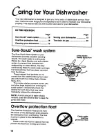 Preview for 18 page of KitchenAid KUDG23HB Use & Care Manual