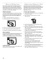 Preview for 10 page of KitchenAid KUDG25SH Use And Care Manual