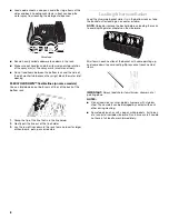 Preview for 8 page of KitchenAid KUDI01FL Use And Care Manual